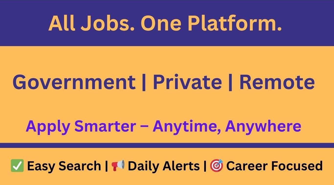 India’s Latest Government and Private Job